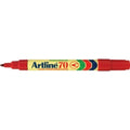 Marker Artline 70 Permanent 1.5Mm Bullet Nib Red