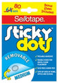 Sticky Dots Sello Removable 64 Dots 4Sht