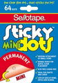 Sticky Dots Sello Mini 64 Dots 4Sht