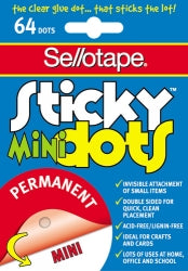 Sticky Dots Sello Mini 64 Dots 4Sht