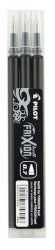 Pen Refill Pilot Frixion Ball 0.7Mm Black Pack 3