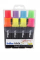 Artline Highlighter Vivix Assorted - Wallet of 8