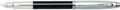 Fountain Pen Sheaffer Medium Brushed Chrome/Black