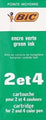 Pen Refill Bic Bp 4 Col Green