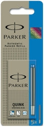 Ink Cartridge Parker Washable Blue H/Sell Pk5