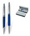 Pen Luxor Hooper Set Blue  Bp & Rb  Black Medium Point Ink