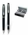 Pen Luxor Trident Set Bp & Rb  Black Medium Point Ink