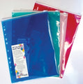 Binder Wallet Colby Harlequin A4 Zippered Clear