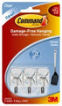 Clear Hooks Command Adhesive Utensil 17067Clr
