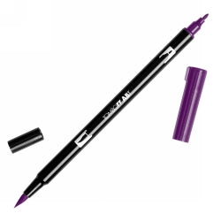Dual Brush Pen Tombow (Abt) 679 / Dark Plum