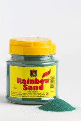 Craft Rainbow Sand Ec Non Toxic 1Kg Green