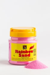 Craft Rainbow Sand Ec Non Toxic 1Kg Pink