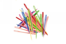 Craft Plastic Needles Ec Multi Coloured 75Mm 32 Pieces