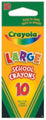 Crayons Crayola School Large 10'S