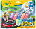 Chalk Crayola Colour 3D Sidewalk Pk5
