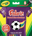Markers Crayola Fabric Broadline 8'S