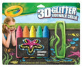 Chalk Crayola 3D Glitter Pack