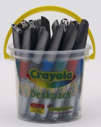 Markers Crayola  Dry Erase Whiteboard Deskpack 24 Assorted