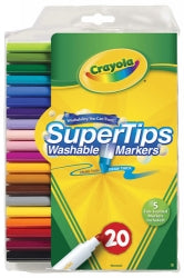Marker Crayola Super Tip Washable Pk20