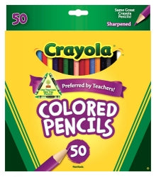 Pencil Coloured Crayola Pk50