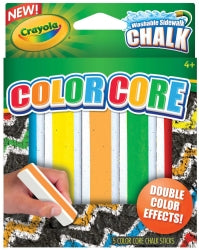 Chalk Crayola Jumbo Special Effects Pk5 Color Core