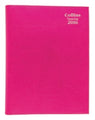 Diary Vanessa Colours Collins A4 1Dtp Assorted Purple/Pink/Blue/Red