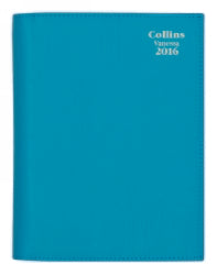Diary Vanessa Colours Collins A5 1Dtp Assorted Purple/Pink/Blue/Red
