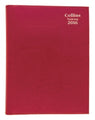 Diary Vanessa Colours Collins A5 Wto Assorted Purple/Pink/Blue/Red