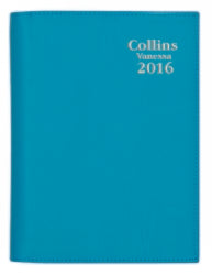 Diary Vanessa Colours Collins A6 1Dtp Assorted Purple/Pink/Blue/Red