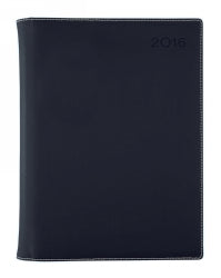 Diary Associate Ii Debden A4 Wto Padded Pu Cover Black