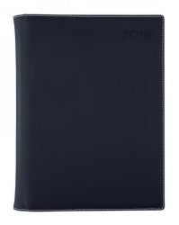 Diary Associate Ii Debden A5 1Dtp Padded Pu Cover Black