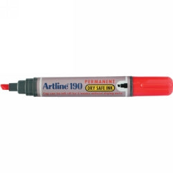Marker Artline 190 Chisel Red