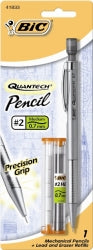 Pencil Mechanical Bic Quantech & Refills 0.7Mm H/Sell
