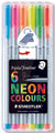 Pen Staedtler Ft Triplus Fineliner Neon Colours Pk6