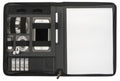 Compendium Modena Re-Charge A4  Zipper Black (Inc Power Bank)