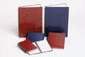 Note Book A6 Ruled H/C Spiral Marbig Red