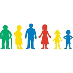 Stencil Ec Family 130X200Mm Set Of 6