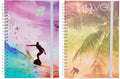 Notebook Spiral Urban By Modena A5 5 Subject 200Pg Tropical 2 Designs