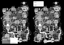 Book Jacket Spencil A4 In And Out