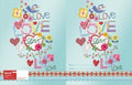 Book Jacket Spencil 9X7 Exercise Love And Peace