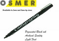 Pen Osmer Calligraphy 6000 2.0Mm Black