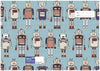 Book Jacket Spencil 9X7 Exercise Robots