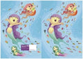 Book Jacket Spencil 9X7 Exercise Mermaids