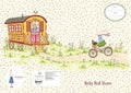 Book Jacket Spencil 9X7 Exercise Ruby On Bike
