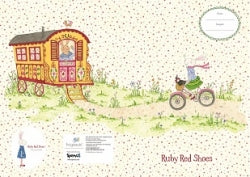 Book Jacket Spencil 9X7 Exercise Ruby On Bike