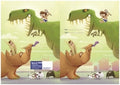 Book Jacket Spencil A4 Dinosaurs