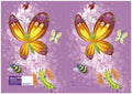 Book Jacket Spencil A4 Butterflies
