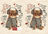 Book Jacket Spencil A4 Cat In Ear Muffs