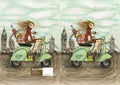 Book Jacket Spencil A4 Scooter In London