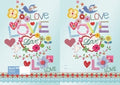 Book Jacket Spencil A4 Love & Peace